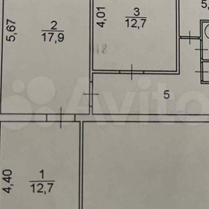 3-к. квартира, 63,5 м², 8/9 эт.