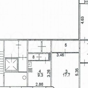3-к. квартира, 70 м², 5/9 эт.